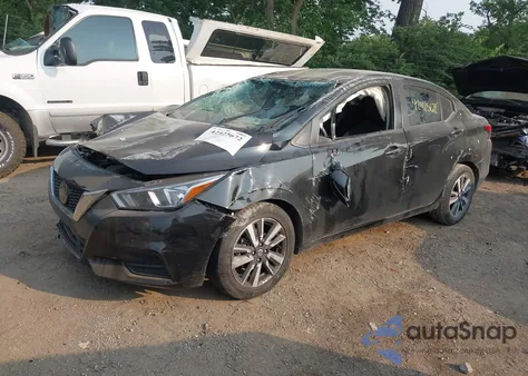 2021 Nissan Versa Sv Xtronic Cvt from USA, damaged, VIN 3N1CN8EV3ML849634